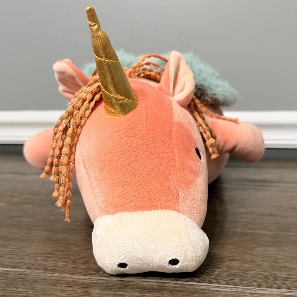 Pillowfort Weighted Pegasus Unicorn Throw Pillow Plush‎